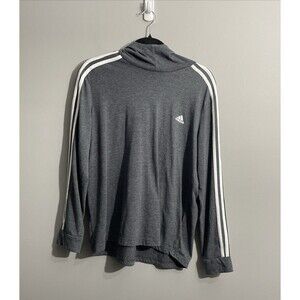 Adidas Lightweight Gray Hoodie Women’s Size M Sporty Athleisure